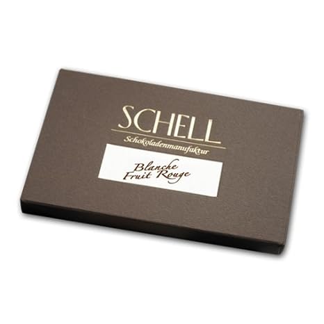 Schell Blanche Fruit Rouge 29 Weisse Schokolade Tafel 50g Amazon