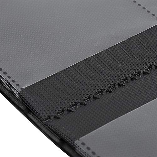 POCREATION Photo Album, 16 Pages Large Capacity 64 Pockets 3 Inch Mini Photo Album Available on Both Sides for 7s/8/25/50s/90 Artwork or Postcards Case Storage(Pink)