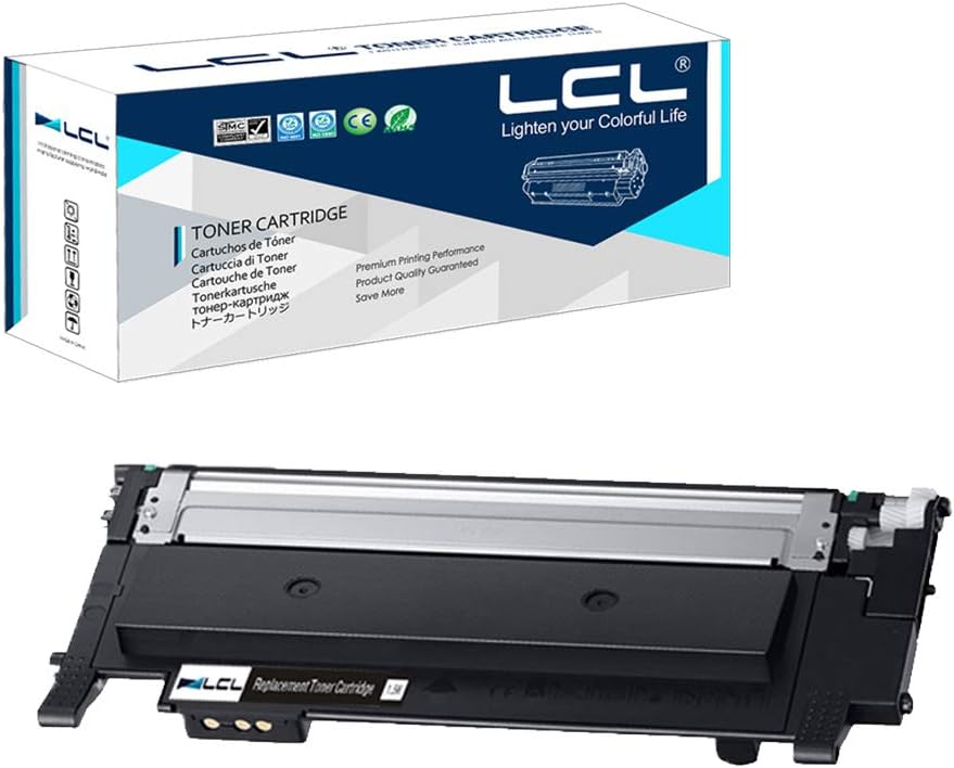 LCL K404S Black Toner Cartridge Replacement for Samsung 404S P404C CLT-404S CLT-K404S Replacement for Samsung Xpress SL C430W C430 C480W C480FW C480FN C480 C482W C483W C432W C433W C483W C483FW (1Pack)