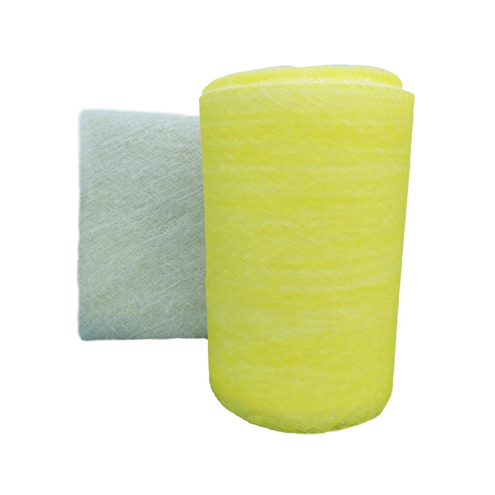 Paint Booth Exhaust Filter Roll 15 Gram Spray Booth Filter Fiberglass