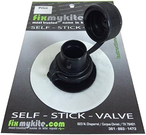 FMK Slingshot Complete Screw Kite Self Stick Repair Valve, With Hook & Loop Fasten