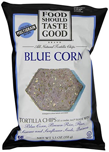 Food Should Taste Good, Tortilla Chips, Blue Corn, Gluten Free Chips, 5.5 oz - Thumbnail 6