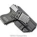 Tulster IWB Profile Kydex Holster in Right Hand fits: Glock 26/27 / 28/33 | Inside The Waistband Appendix Concealed Carry