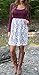 Chuanqi Women's White Crochet Lace Patchwork A-Line Mini Dresses ,Picture Color ,Medium