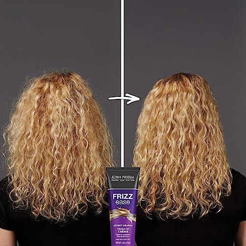 FRIZZ-EASE STYLE CREME SIZE 4Z JOHN FRIEDA FRIZZ-EASE SECRET WEAPON FLAWLESS FINISHING CREAM