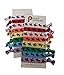 Horse Silhouettes Hair Elastics Ribbon Ties (2 Cards,16 Hair Ties) Girls Equestrianism Horseback Rider Riding Cowgirls Racing Sports No Crease Ponytail Holders Pony Tail Holder Ouchless Ribbon Bands