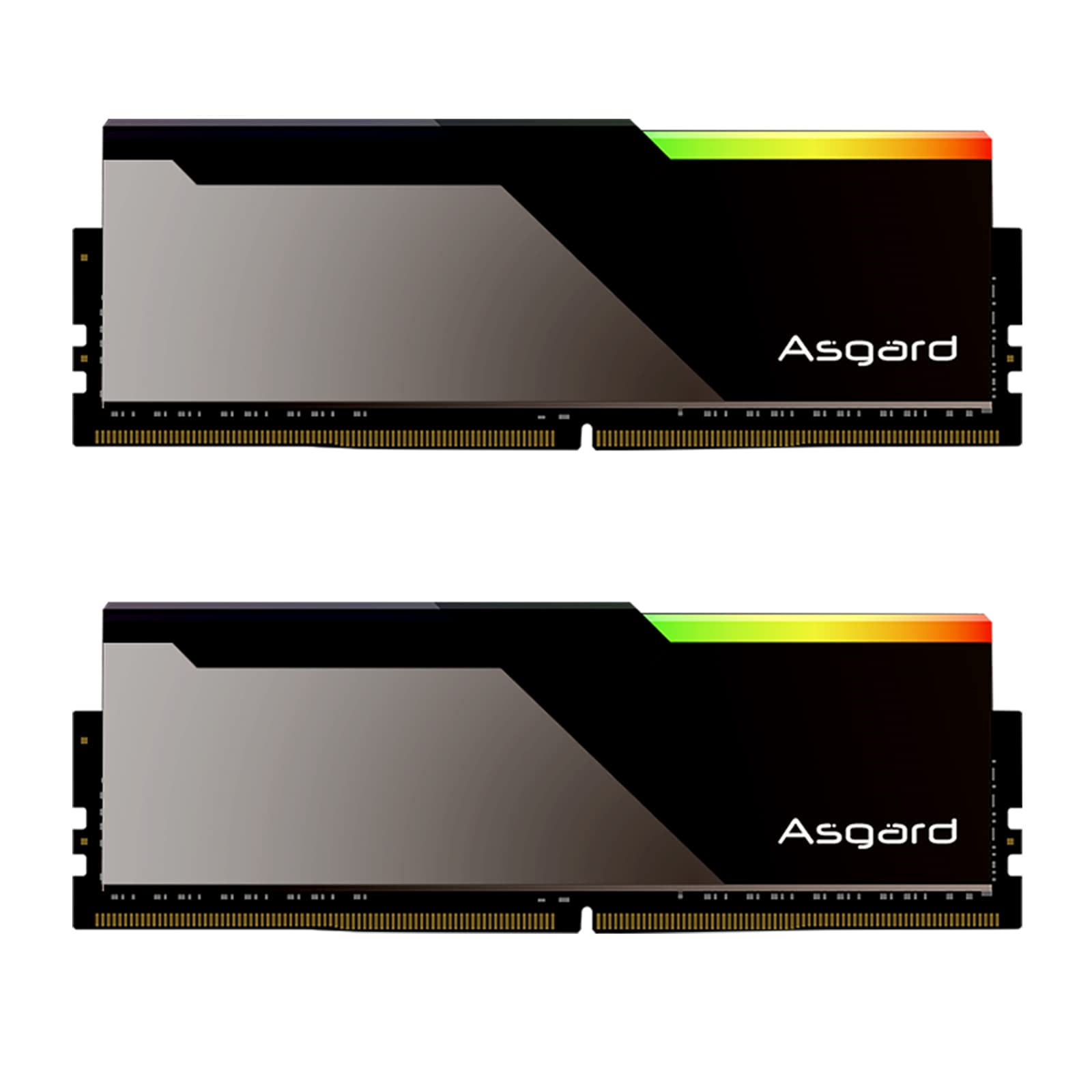 DDR5 RAM Bragi Asgard V3 Memoria Ram DDR5 32GB (16GBx2) 6800MHz 特製B-die デスクトップメモリミラーデザイン CL38 1.35V。