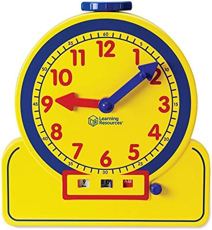 Learning Resources Primary Time Teacher 12-Hour Learning Clock