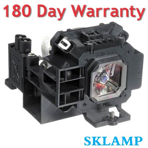 Sklamp NP07LP / 60002447 Replacement Lamp Bulb with Housing for NEC NP400, NP500, NP500W, NP600 Projectors