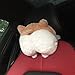 TINTON LIFE 2PCS Super Cute Corgi Butt Car Seat Headrest Neck Pillow