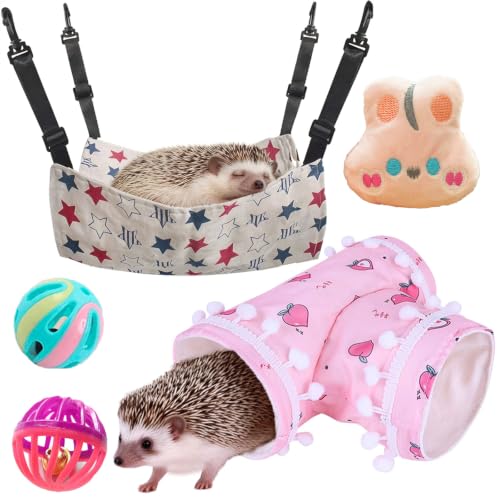 VZqola Hedgehog Hammock and Tunnel