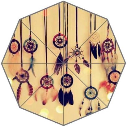 Birthday Gifts Stylistic Dream Catcher Dreamcatcher Pattern 100% Fabric And Aluminium Auto Foldable Umbrella