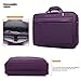 CoolBELL 17.3 Inches Convertible Laptop Messenger Bag Shoulder Bag Backpack Oxford Cloth Multi-Functional Briefcase for Women Laptop/MacBook (Purple)