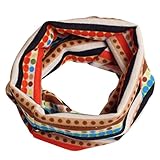 Fashion Multicolor Children Cotton Scarf Kids Winter Warm Neckerchief (Orange)