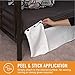 VELCRO Brand for Fabrics | Permanent Sticky Back Fabric Tape for Alterations and Hemming | Peel and Stick - No Sewing, Gluing, or Ironing | Pre-Cut Ovals, 1 x 3/4 inch, Black - 8 Sets,91879