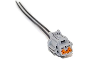 GODACA 1x Connector 2 pin for Nissan ABS Wheel Speed Sensor 47910-EA025