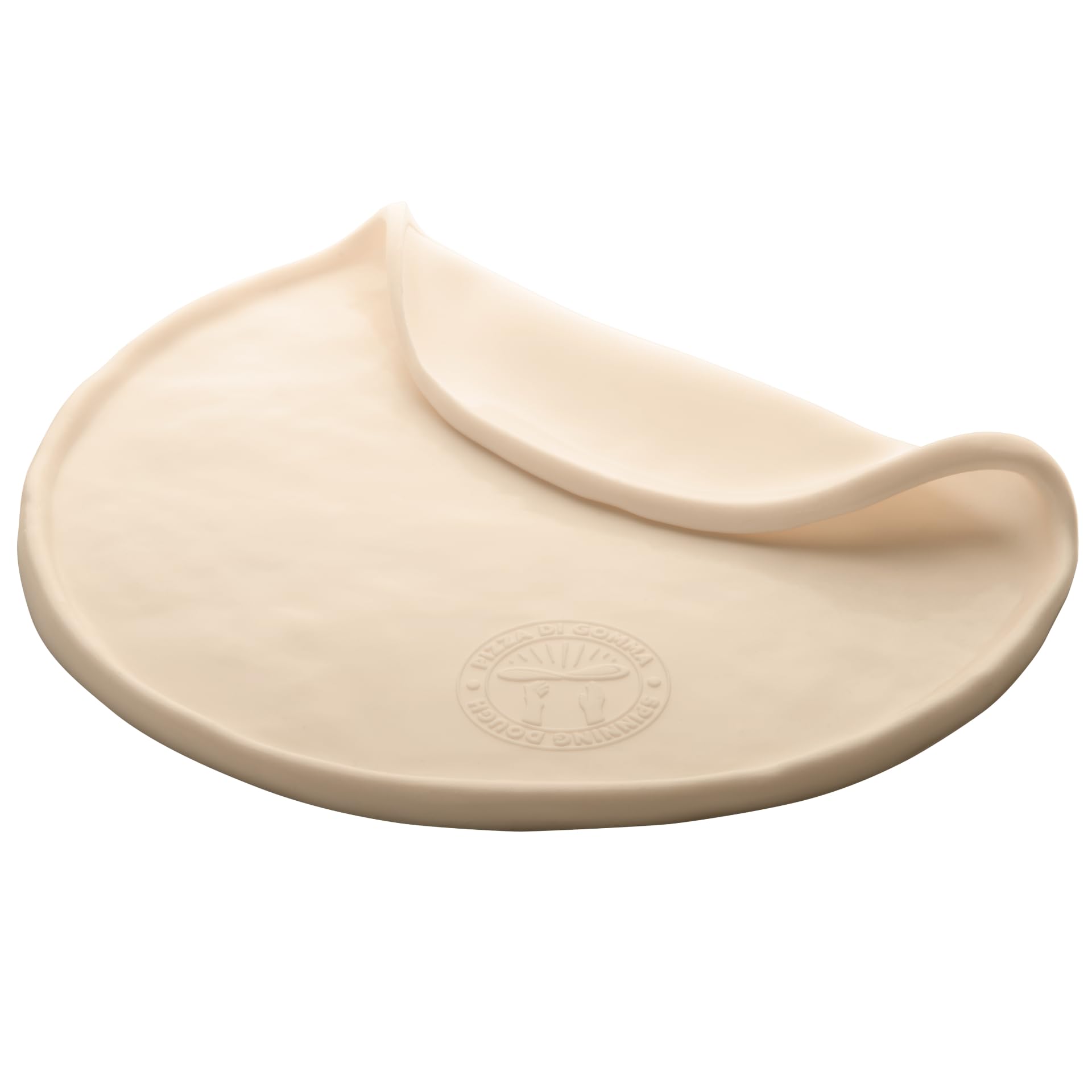 Training pizza disc for pizza acrobatics. Pizza di gomma - Spinning dough - Throw dough with silicone disc - size 13 inch. Rubber pizza. Course of pizza acrobatics on-line.