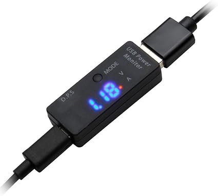 Amazon Co Jp オウルテック Usb電流チェッカー 急速充電ブースト機能付き 電圧 電流表示切替ボタン 充電 データリンクモード切替スイッチ Microusbケーブル付属 1年保証 ブラック Owl Upc01 Bk パソコン 周辺機器
