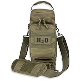Orca Tactical Military MOLLE H2O Water Bottle Pouch Hydration Carrier (OD Green)