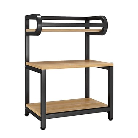 DCCER Estante para Horno de microondas de 3 Capas de pie, Estante ...