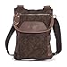 Ranboo Crossbody Phone Purse, Canvas Shoulder Bag Belt Clip Loop Cell Phone Pouch Compatible for iPhone XS Max XS XR 7 8 Plus Holster Case Note 9 8 Zipper Pocket Men Travel Wallet Waist Bag Army Grey