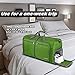 Gonex 80L Packable Travel Duffle Bag Foldable Duffel Bags for Luggage Gym Sports Camping Travelling Cycling Storage Shopping Water & Tear Resistant Green
