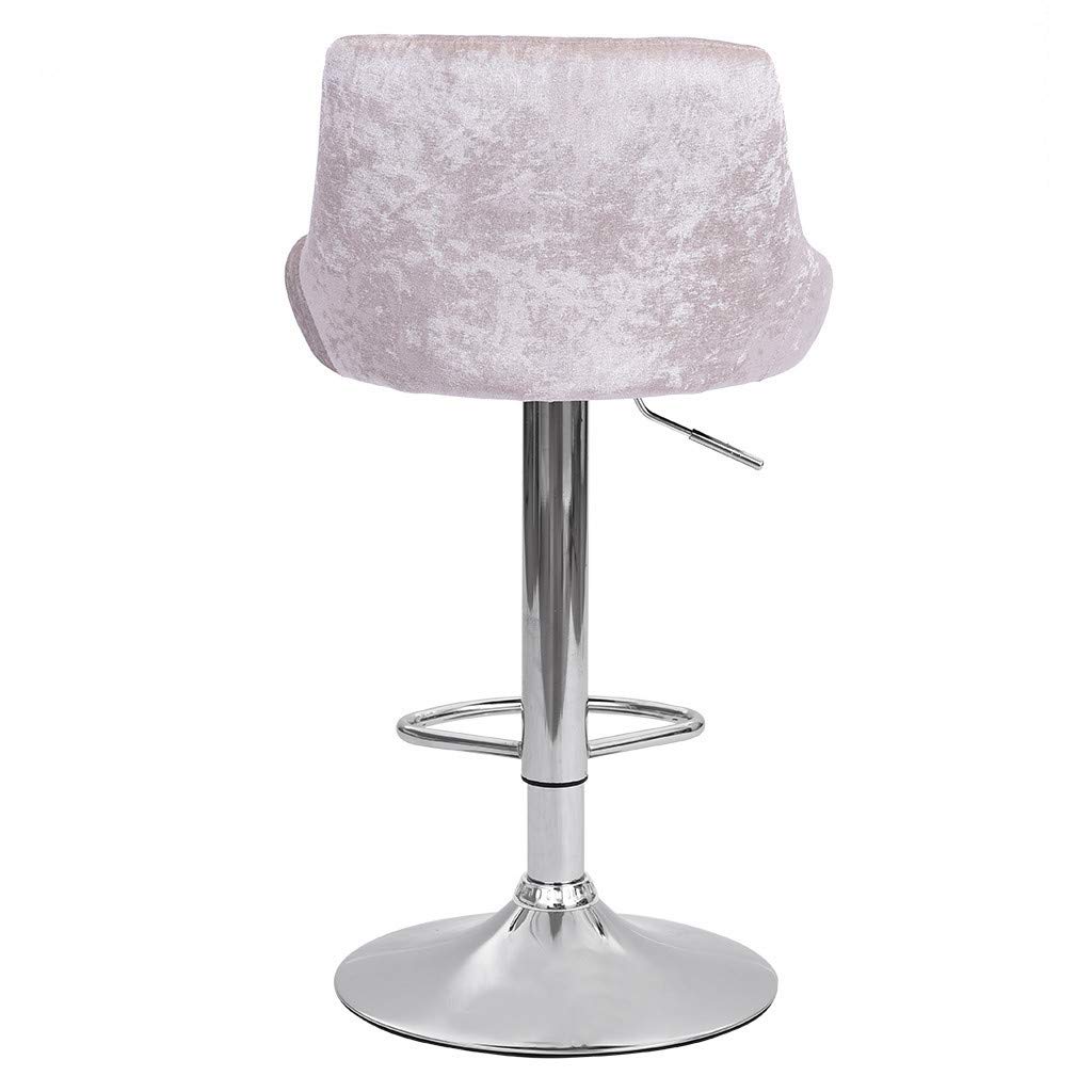 Barstools Purple Clearance Sale 2PCS Home Bar Stools Velvet Snowflake