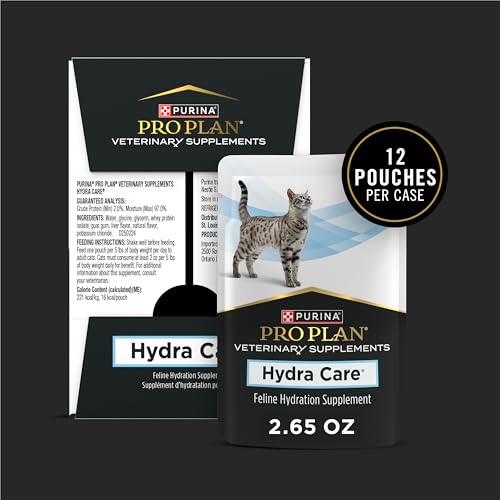 PURINA PRO PLAN VETERINARY SUPPLEMENTS HYDRA CARE CAT SUPPLEMENTS – (PACK OF 24) 2.65 OZ. POUCHES