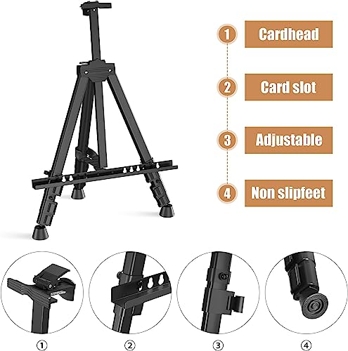 Chocozone 5feet Easel Stand for Painting Easel Stand for White Board with Adjustable Height & Angle Indoor & Outdoor Advertisement Board (Metal) 2