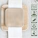 CaterEco Square Palm Leaf Plates Set (50 Pack) | Appetizer or Dessert Plates | Ecofriendly Disposable Dinnerware | Heavy Duty Biodegradable Party Utensils for Wedding, Camping & More