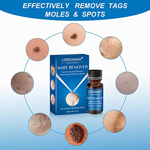 Wart Remover,Foot Wart Remover,Plantar Wart Remover,Wart Liquid,Painlessly Removes Common and Plantar Warts - Thumbnail 5