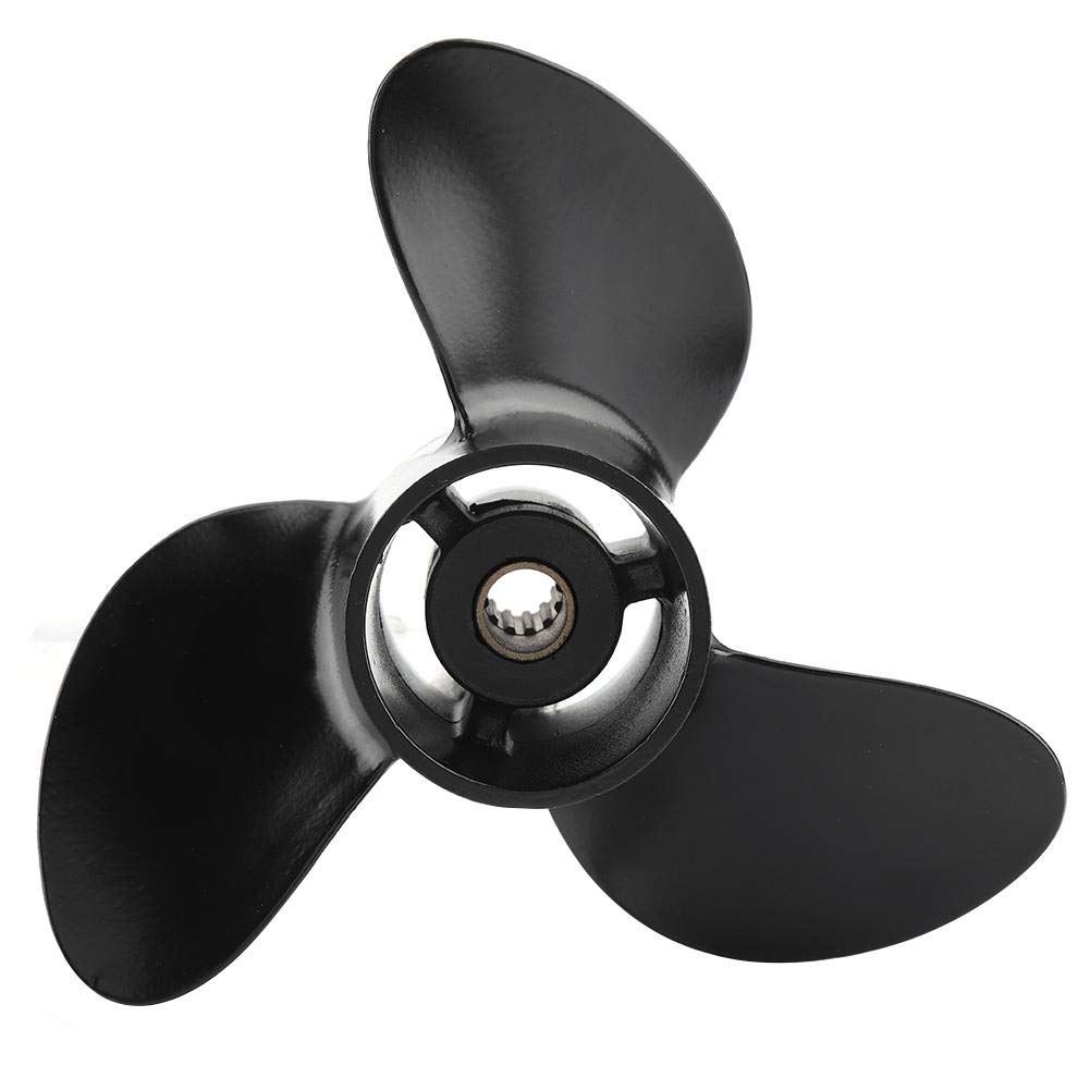 Suuonee Boat Outboard Propeller, Aluminum Alloy Propeller 7.8x8 for Outboard