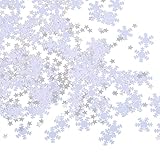 Shappy Snowflake Confetti for Christmas Winter Party Decoration, 60 g/ 2.1 ounce