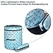 BONTIME Premium Yarn Storage Bag - Portable & Water-Resistant Knitting Bag for Ultimate Organization,Pockets for Crochet Hooks and Needles and Slits on Top to Protect Yarn,Lucky Clover Print