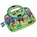 Evecase All-New Fire 7 Kids Edition Tablet Sleeve, Cute Animal Themed Neoprene Travel Carrying Slim Sleeve Case Bag w/Dual Handle and Accessory Pocket - Green w/Blue Trim