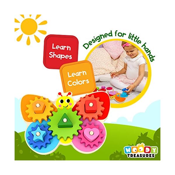 Wooden-Toys--Butterfly-Gear-Game-Wooden-Toy-for-Toddlers--Educational-Sorting-Game-with-Turning-Wheels--Non-Toxic-and-Safe-Materials--Learn-Colours-and-Shapes-Great-Gift-for-Girls-and-Boys Wooden Toys – Butterfly Gear Game Wooden Toy for Toddlers – Educational Sorting Game with Turning Wheels – Non-Toxic and…
