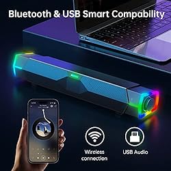 Fishcovers Bluetooth Computer Speakers for PC