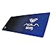 AULA Extended Non-slip Rubber Base Textured Weave Gaming Keyboard and Mouse Pad, Blue, XXX Large, 27.6x12x0.12 inches