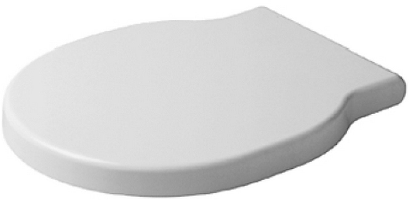 Duravit Foster Toilet seat Cover Hinge, Stainless Steel, C00, White