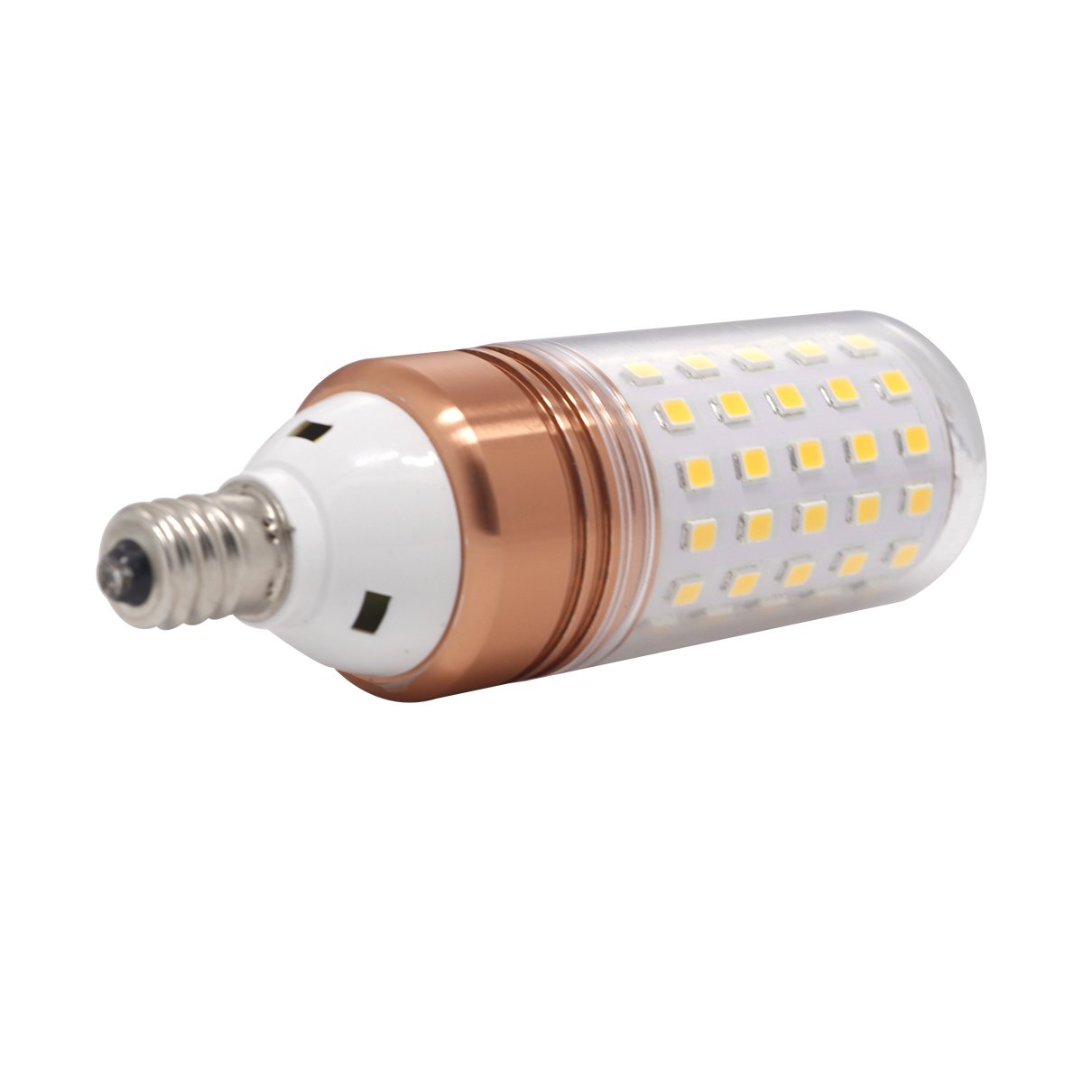 Ulight E12 led candelabra bulb, 100w halogen bulbs equivalent, warm