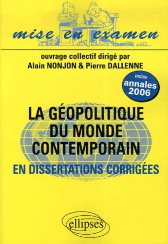La  géopolitique du monde contemporain