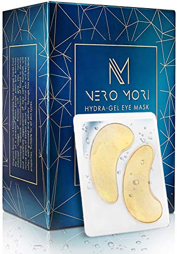 Under Eye Patches – Dark Circles Under Eye Treatment – Under Eye Mask for Puffy Eyes – Under Eye Bags Treatment – Eye Mask for Dark Circles – Undereye Gel Patches – Eye Pads Gold Hydrogel Collagen 24K