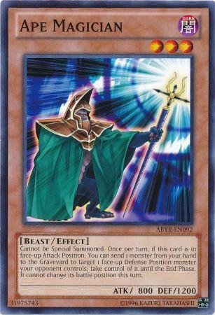 Yu-Gi-Oh! - Ape Magician (ABYR-EN092) - Abyss Rising - Unlimited Edition - Common