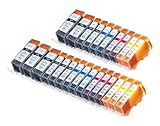 25 Pack Compatible Canon CLI 221 , CLI-221 , CLI221 , PGI 220 , PGI-220 , PGI220 5 Small Black, 5 Cyan, 5 Magenta, 5 Yellow, 5 Big Black for use with Canon PIXMA Ip3600, PIXMA Ip4600, PIXMA Ip4700, PIXMA MX860, PIXMA MX870. PIXMA Ip 3600, PIXMA Ip 4600, PIXMA Ip 4700, PIXMA MX 860, PIXMA MX 870.. Ink Cartridges for inkjet printers. © Blake Printing Supply