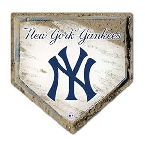 Amazon.com : MLB Yankees Home Plate Design Mouse Pad ...