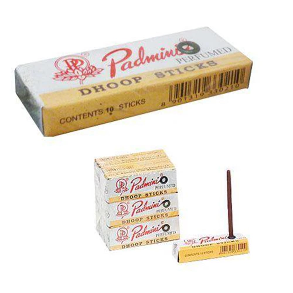 Padmini Perfumed Dhoop Sticks - King Size - 10 Sticks x 12 Packets