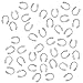 Beadaholique Wire & Thread Protectors Protector Loops Silver Color (144)