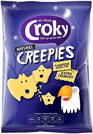 Croky | Creepies | Naturel | 80gr/2.82oz | From Belgium