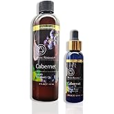 Mystic Romance Cabernet Fragrance Oil Set 8oz &amp; 2oz with Dropper &ndash; Premium Scented Oils for Diffuser, Oil Burner, Reed Diffuser Refill &amp; Home Fragrance (Pack of 2, Cabernet)