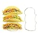 Taco Holder - Taco Stand Up Shells - Stainless Steel (2 Pack) GAINWELL
